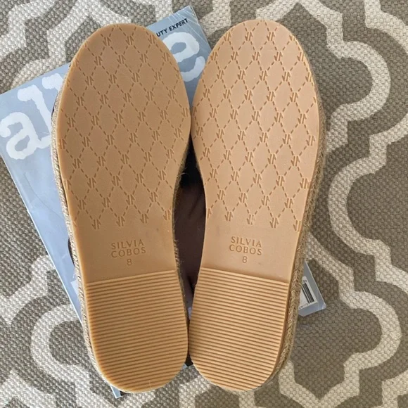 “Silvia Cobos” SC Soil Leather flat mocasines/espadrilles; size 8; NWOT/no box - Picture 6 of 6
